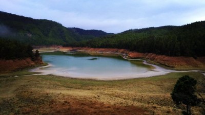 翠峰湖枯水期